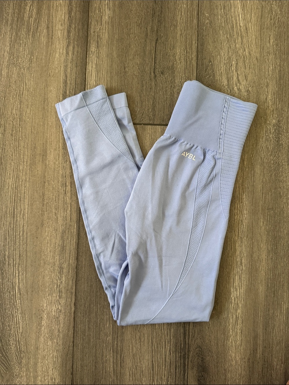 AYBL Pastel Blue Seamless Leggings